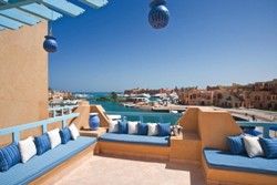 Captains Inn Hotel, El Gouna - Red Sea. Balcony.